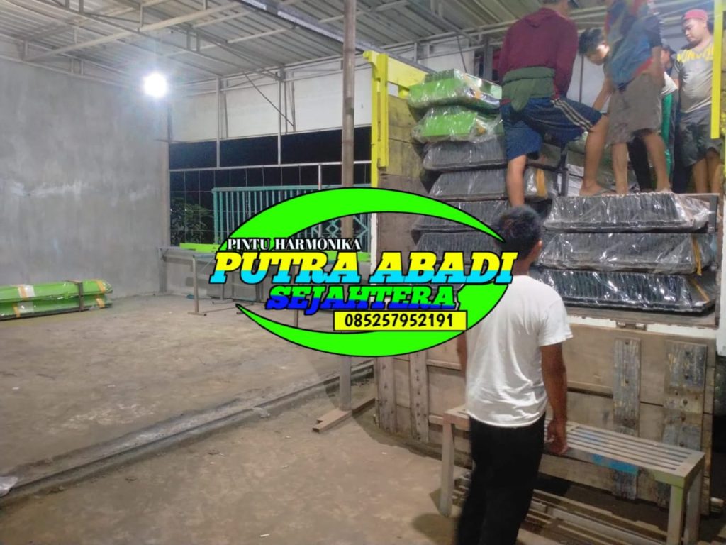 Jasa Pintu Harmonika Gorontalo Daftar Produk dan Ukuran yang Tersedia